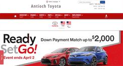 Desktop Screenshot of antiochtoyota.com